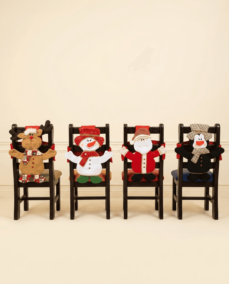 Cubre Sillas Navideño